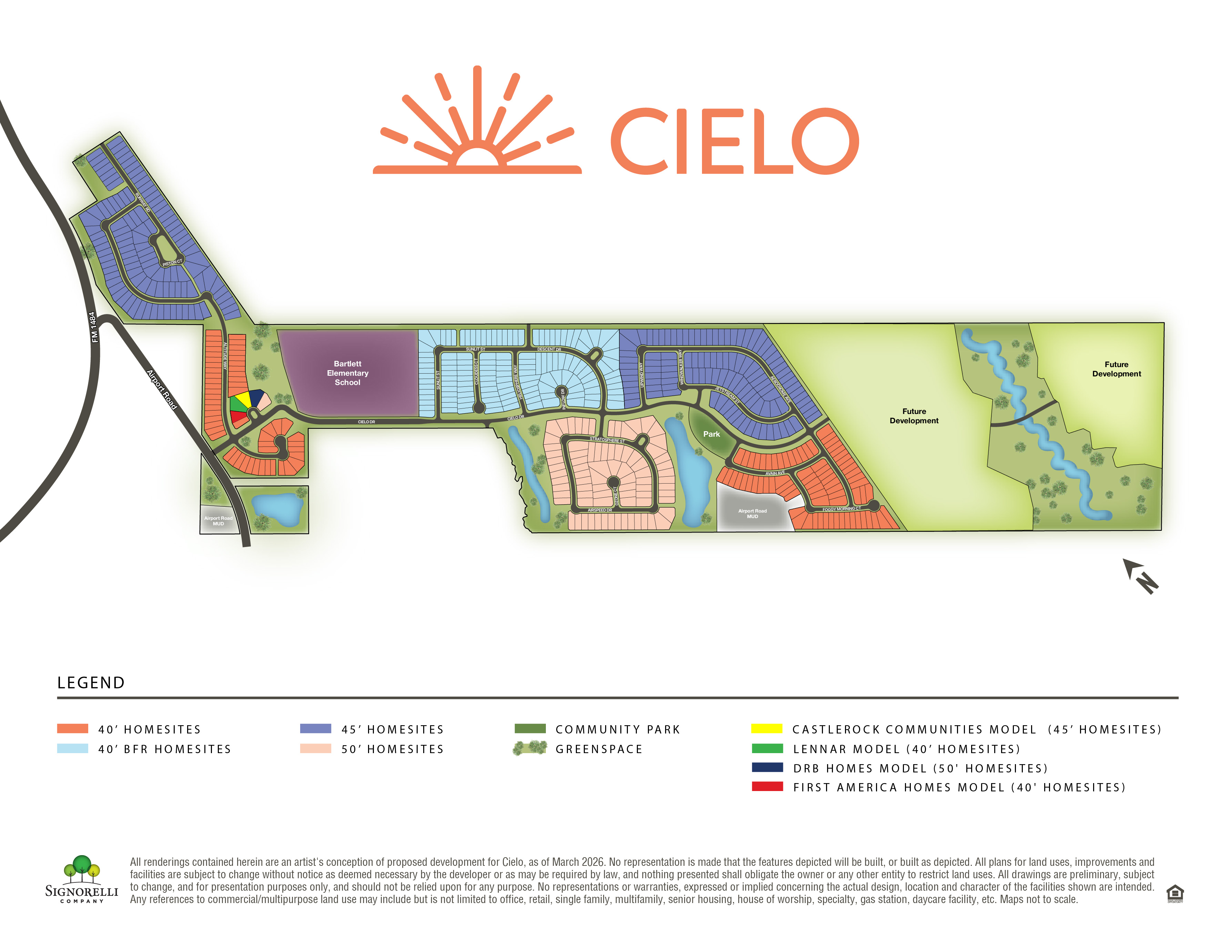 Cielo Site Plan